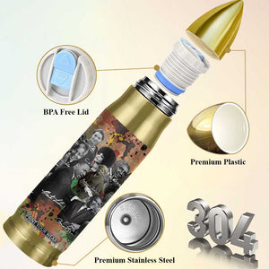 Black History Bullet Tumbler MLK Obama Kamala Malcolm X Harriet James Baldwin Black Pride TB09 Print Your Wear