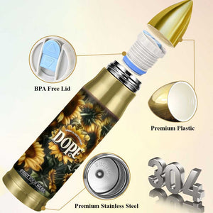 Black Women Bullet Tumbler Unapologetically Dope Pretty Melanin Pride TB09 Print Your Wear