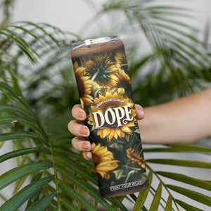 Black Women Skinny Tumbler Unapologetically Dope Pretty Melanin Pride TB09 Print Your Wear