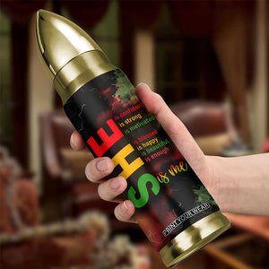 Black Women Bullet Tumbler Confident Strong She Is Me Gift For Her TB09 Print Your Wear