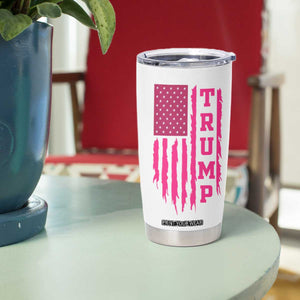 Trump Girl Tumbler Cup Pink Trump Take America Back Patriotic TB09 Print Your Wear
