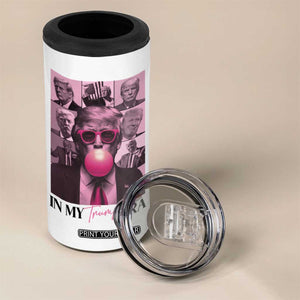 Trump Girl Era 4 in 1 Can Cooler Tumbler Pink Trump Bubble Gum TB09 Print Your Wear