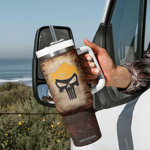 Trump 45 47 Tumbler With Handle Take America Back Vintage TB09 Print Your Wear