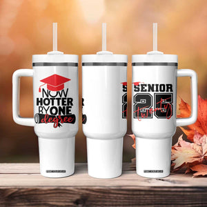 Funny Graduation Gifts Tumbler With Handle Now Hotter By One Degree Retro TB09 Print Your Wear