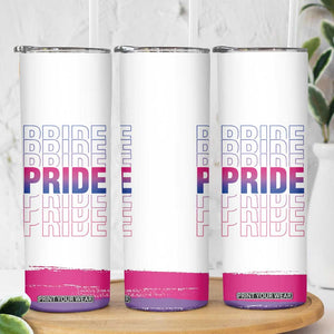 Lesbian Pride Skinny Tumbler LGBTQ Les Flag TB09 Print Your Wear