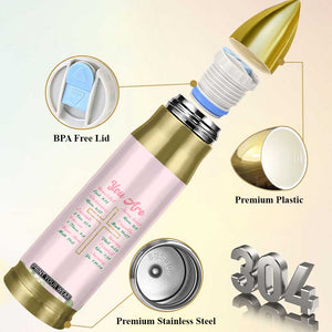 Christian Gifts Bullet Tumbler You Are Enough Inspirational Coquette Christ Cross TB09 Print Your Wear