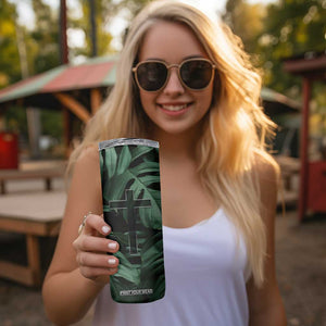 Christian Skinny Tumbler Be Still And Know That I Am God Aesthetic TB09 Print Your Wear