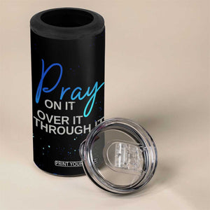 Christian Prayer 4 in 1 Can Cooler Tumbler Pray On It Pray Over It Pray Through It TB09 Print Your Wear