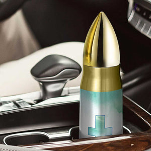 Christian Bullet Tumbler I Can Do All Things Through Christ Watercolor Christ Cross TB09 Print Your Wear