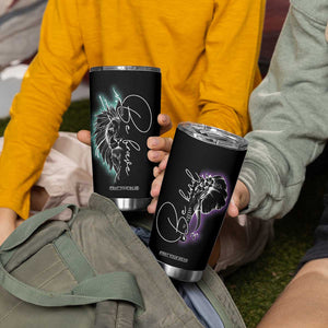 Suicide Prevention Awareness Tumbler Cup Teal Purple Lion Elephant Be Brave Be Kind TB09 Print Your Wear