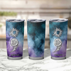 Suicide Prevention Awareness Tumbler Cup Choose Life Planets Semicolon Teal Purple Galaxy Outer Space TB09 Print Your Wear