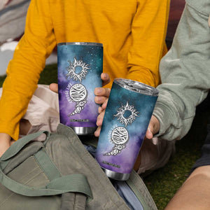 Suicide Prevention Awareness Tumbler Cup Choose Life Planets Semicolon Teal Purple Galaxy Outer Space TB09 Print Your Wear