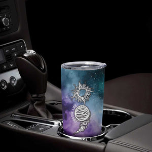 Suicide Prevention Awareness Tumbler Cup Choose Life Planets Semicolon Teal Purple Galaxy Outer Space TB09 Print Your Wear