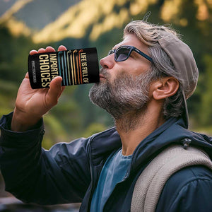 Golf Player 4 in 1 Can Cooler Tumbler Life Is Full Of Important Choices TB09 Print Your Wear