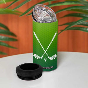 Gifts for Golf Player 4 in 1 Can Cooler Tumbler It Takes A Lot Of Balls To Golf Like I Do TB09 Print Your Wear