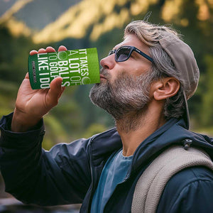 Gifts for Golf Player 4 in 1 Can Cooler Tumbler It Takes A Lot Of Balls To Golf Like I Do TB09 Print Your Wear