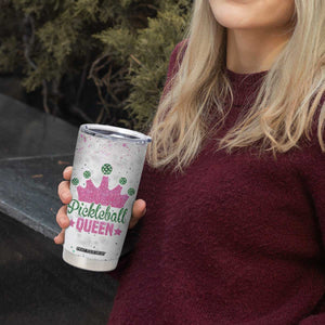 Gifts for Pickleball Lover Tumbler Cup Pickleball Queen TB09 Print Your Wear