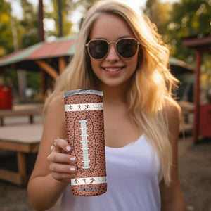 Gifts for Football Lover Skinny Tumbler Touch Down American Football TB09 Print Your Wear