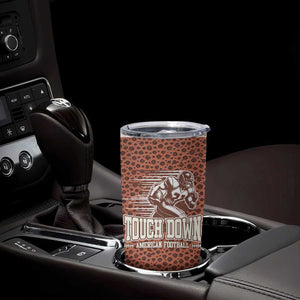 Gifts for Football Lover Tumbler Cup Touch Down American Football TB09 Print Your Wear