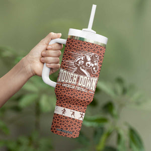 Gifts for Football Lover Tumbler With Handle Touch Down American Football TB09 Print Your Wear