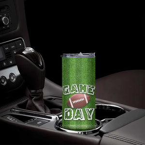 Personalized Gifts for Football Lover Skinny Tumbler Custom Name Game Day TB09 Print Your Wear