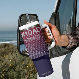 Gifts For Dad Tumbler With Handle No.1 Dad Being Your Favorite Child Seems Like Gift Enough TB09 Print Your Wear