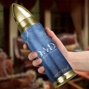 Gifts From Daughter For Dad Bullet Tumbler I Love You Dad Your Little Girl TB09 Print Your Wear