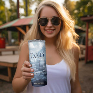 Gifts For Dad Skinny Tumbler It's Not A Dad Bod It's A Father Figure TB09 Print Your Wear