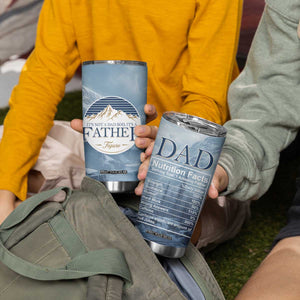 Gifts For Dad Tumbler Cup It's Not A Dad Bod It's A Father Figure TB09 Print Your Wear