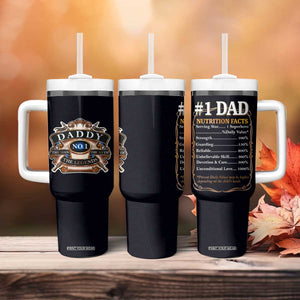 Best Dad Ever Tumbler With Handle No.1 Dad The Man The Myth TB09 Print Your Wear
