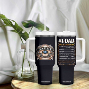 Best Dad Ever Tumbler With Handle No.1 Dad The Man The Myth TB09 Print Your Wear