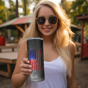 Top Dad Skinny Tumbler American Patriotic Gifts For Dad TB09 Print Your Wear