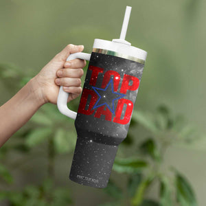 Top Dad Tumbler With Handle American Patriotic Gifts For Dad TB09 Print Your Wear