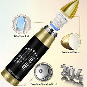 Gifts For Dad Bullet Tumbler Top Dad American Patriotic TB09 Print Your Wear