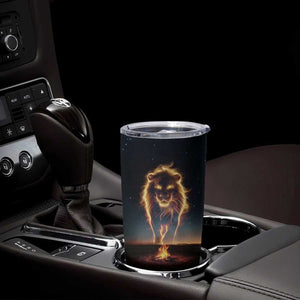 Gifts For Dad Tumbler Cup The Man The Myth The Legend Strong Lion TB09 Print Your Wear