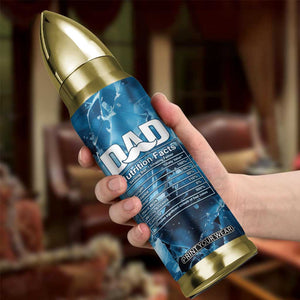 Gifts For Dad Bullet Tumbler World's Coolest Dad No.1 Dad TB09 Print Your Wear