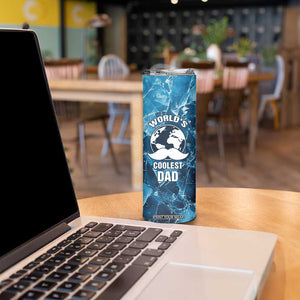 Gifts For Dad Skinny Tumbler World's Coolest Dad No.1 Dad TB09 Print Your Wear