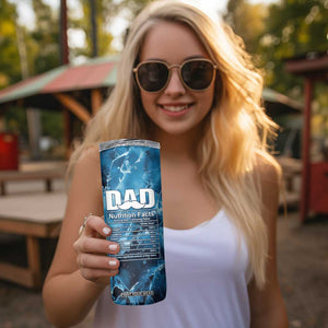 Gifts For Dad Skinny Tumbler World's Coolest Dad No.1 Dad TB09 Print Your Wear