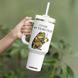 40th Birthday Gifts for Women Tumbler With Handle Funny Frog Other And You TB09 Print Your Wear