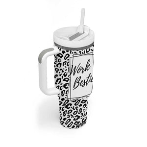 Gifts for Coworker Tumbler With Handle Work Bestie Definition TB09 Print Your Wear