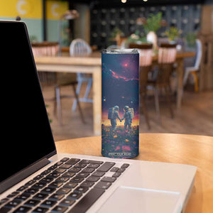 Romantic Gift for Couple Skinny Tumbler Our Love Is Out Of This World TB09 Print Your Wear