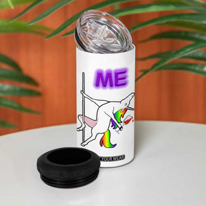 50th Birthday 4 in 1 Can Cooler Tumbler Funny Dancing Unicorn 1976 Other 50 Year Olds TB10 Print Your Wear