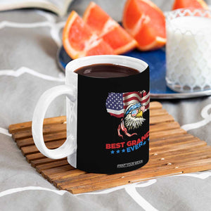 Best Grandpa Ever Coffee Mug Gifts for Grandfather New Grandfather Granddad Eagle US Flag TB10 Print Your Wear