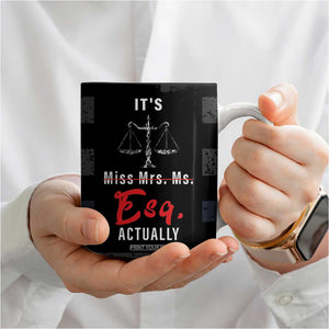 Lawyer Gifts For Women Coffee Mug Pass the Bar Exam Gifts For Female Lawyers Law School Graduation TB10 Print Your Wear
