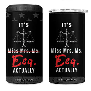 Lawyer Gifts For Women 4 in 1 Can Cooler Tumbler Pass the Bar Exam Gifts For Female Lawyers Law School Graduation TB10 One Size: 16 oz Black Print Your Wear