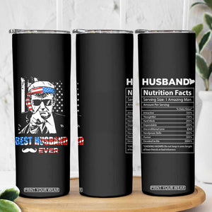 Best Husband Ever Skinny Tumbler Anniversary Gifts For Hubby From Wifey TB10 Print Your Wear