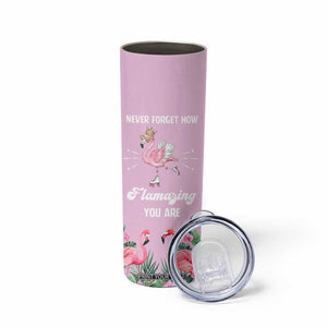 Flamingo Gifts Skinny Tumbler Appreciation Inspirational Gift for Her TB10 Print Your Wear