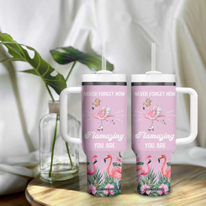 Flamingo Gifts Tumbler With Handle Appreciation Inspirational Gift for Her TB10 Print Your Wear