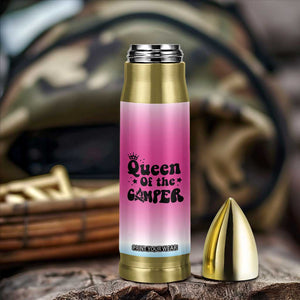 Queen Of The Camper Bullet Tumbler RV Camping Camper Life TB10 Print Your Wear