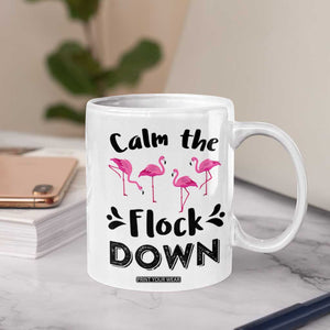 Gifts For Flamingo Lover Coffee Mug Cute Animal Lover Gifts For Her TB10 Print Your Wear